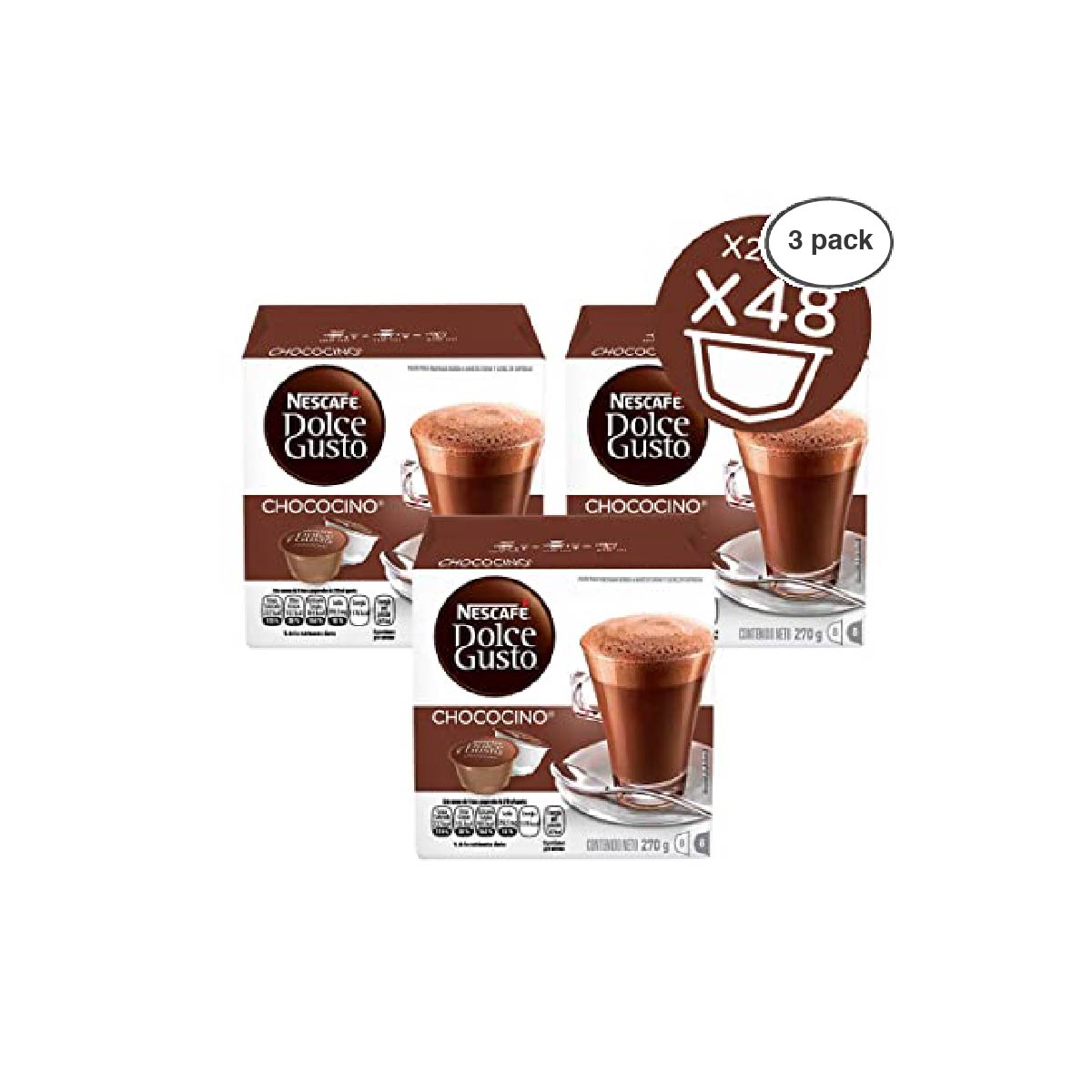 Nescafe Dolce Gusto Chococino pack of 3