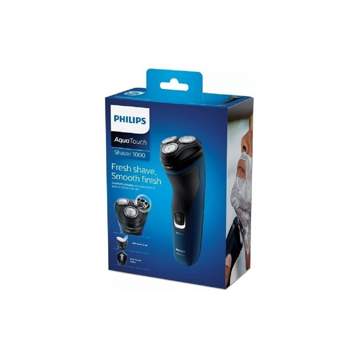 Philips Aquatouch Shaver series 1000 Wet or Dry electric shaver