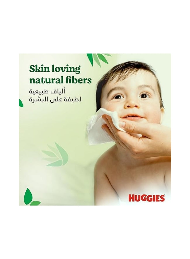 Huggies Natural Care Baby Wipes Aloe Vera, 56s x 10 (560 Wipes)