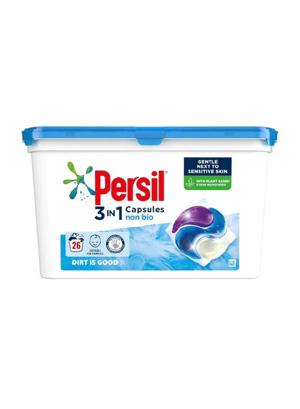 Persil Non Bio 3 in 1 Washing Capsules 26 Washes