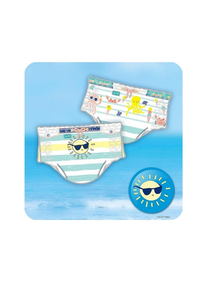 Pampers Splashers Swim Diapers, Size 4-5, 11 Pieces