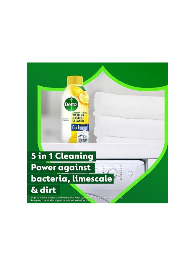 Dettol Washing Machine Cleaner, Lemon 250 ml