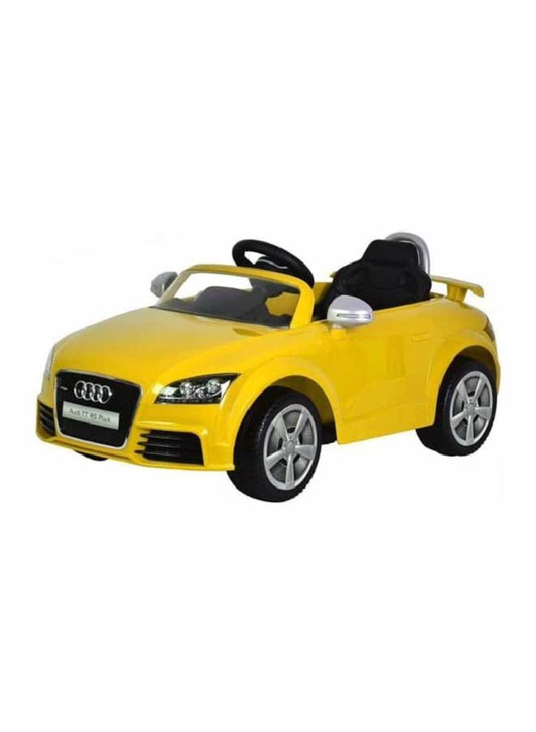 Kids Electric Car Audi Battery Operated yellow
