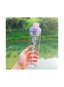 Inditradition Trendy & Stylish Plastic Water Bottle With Flip Cap Leakage-proof, 700ml purple