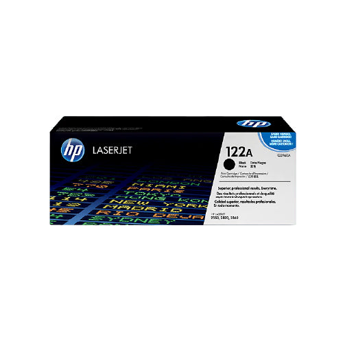 HP 122A Black LaserJet Toner Cartridge Q3960A