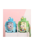 Craftec cute teddy bear designer water bottle Multicolor