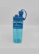 700ML 2 IN 1 WATER BOTTLE OPEN MOUTH AND STRAW SIPPER BLUE