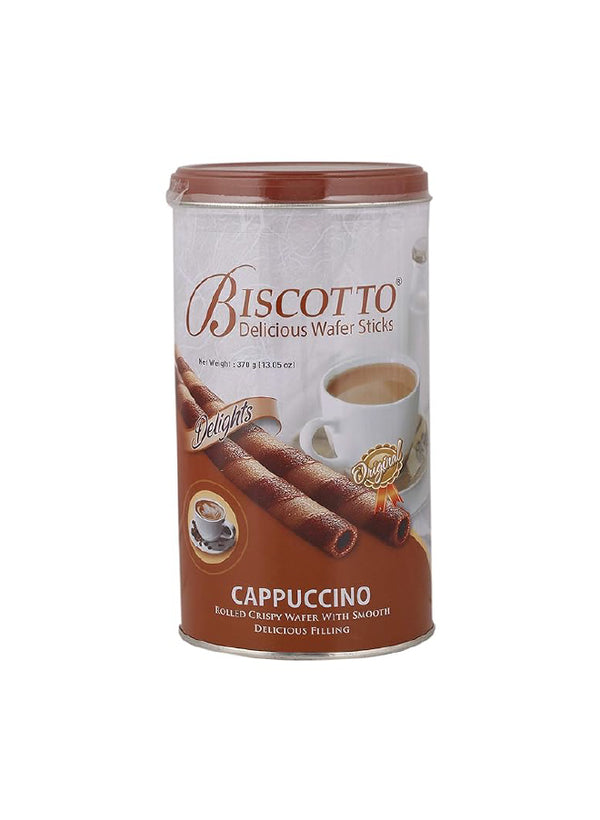 Biscotto Wafer Roll, Cappuccino Sticks,