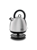 Black+Decker 1.7 Liter Stainless Steel Cordless Dome Kettle, Silver – Dk40-B5, 2 Years Warranty