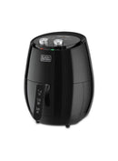 Black+Decker 4.5L Rapid Air Convection Manual Aerofry Airfryer, Black – AF350-B5