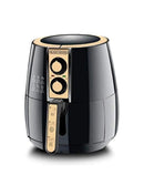 Black & Decker Air Fryer 1500W 4L Capacity, 360° Rapid Convection Technology Temperature-Time Control For LittleNo-Oil Healthy Frying, Grilling, Roasting, and Baking AF300-B5