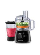 Black & Decker Food Processor With Blender Jar, Black, Fx400B-B5, 400W