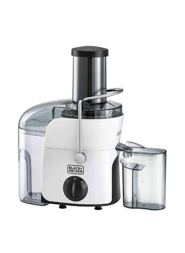 Black & Decker Juicer Extractor, 800W Power with Copper Motor, 500ml Juice collector, 1.5L Large pulp container, 2 Speed Control, Easy to Clean, Perfect for Healthy Living, , JE780-B5