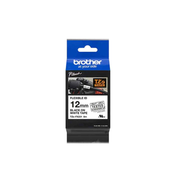 Brother-P-Touch-TZ-FX231-Laminated-Flexible-Tape-12mm-x-8m