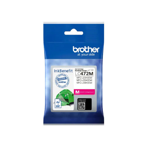 Brother LC 472 Cyan, Yellow, Magenta, Black