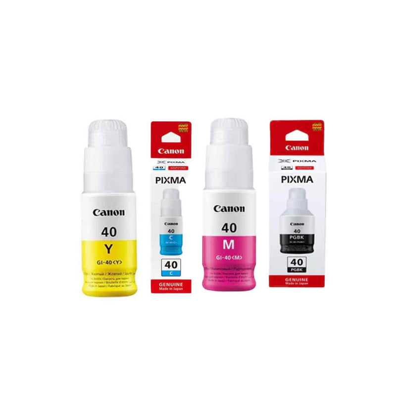 Canon-GI-40-Ink-Bottle Full set