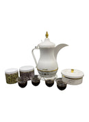 Crownline TD 253 Coffee Maker 220240 V, 50 60 Hz, 8501000W, Marble finished, White