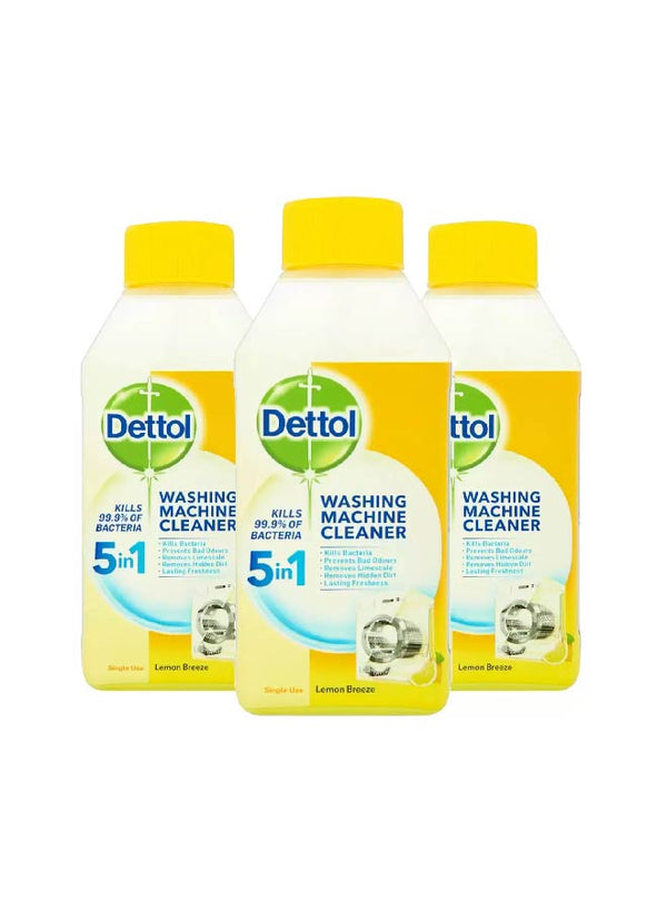 Dettol Washing Machine Cleaner, Lemon 250 ml