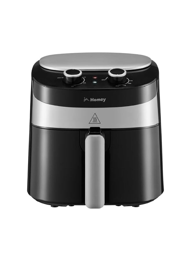 Homey Air Fryer 3.5 Liter - Crisps, Roasts, Reheats, & Dehydrates, for Quick, Easy Meals - The Ultimate Kitchen Companion