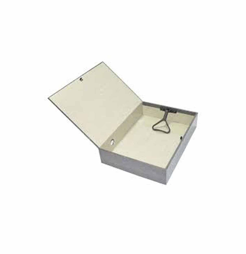 RIGID-(CLOSED)-BOX-FILE--PLASTIC-MECHANISM,-BLACK-COLOR