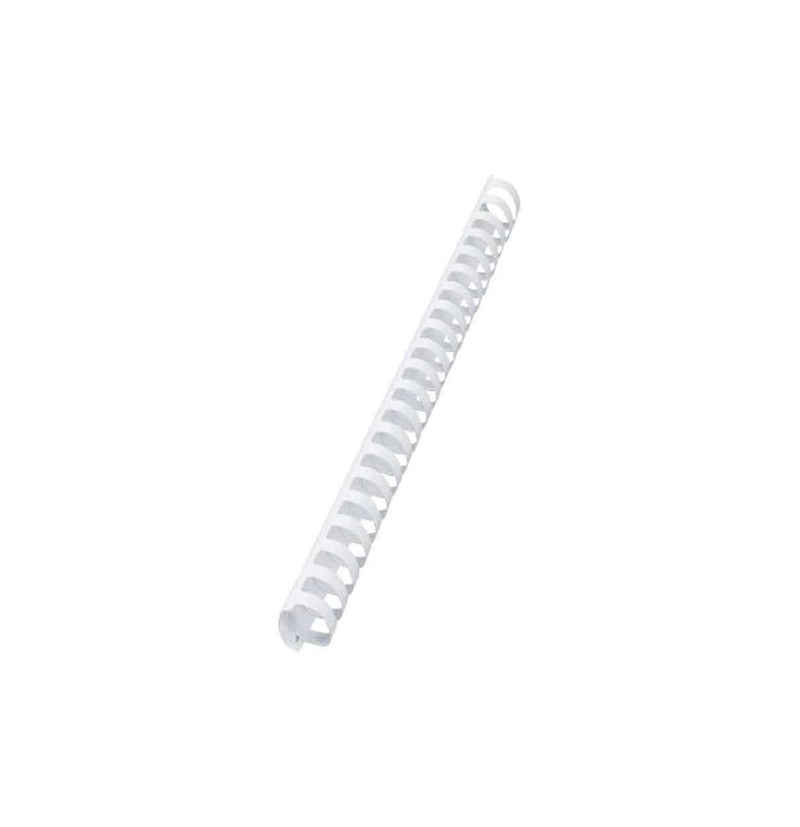 BINDING-RINGS,-PLASTIC--WHITE,-32MM,--CAPACITY-280-SH Pack of 10