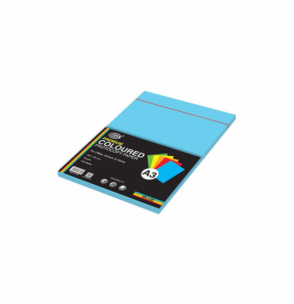 FIS®COLOR-PHOTOCOPY-PAPER-A4-80G-100-SHEETS,PREMIUM-BLUE