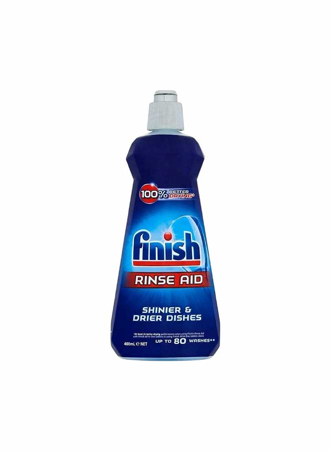 Finish Dishwasher Detergent Rinse Aid Liquid, Original, 400ml