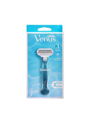 Gillette Venus Smooth Razor Handle + Razor Blade Refills x2