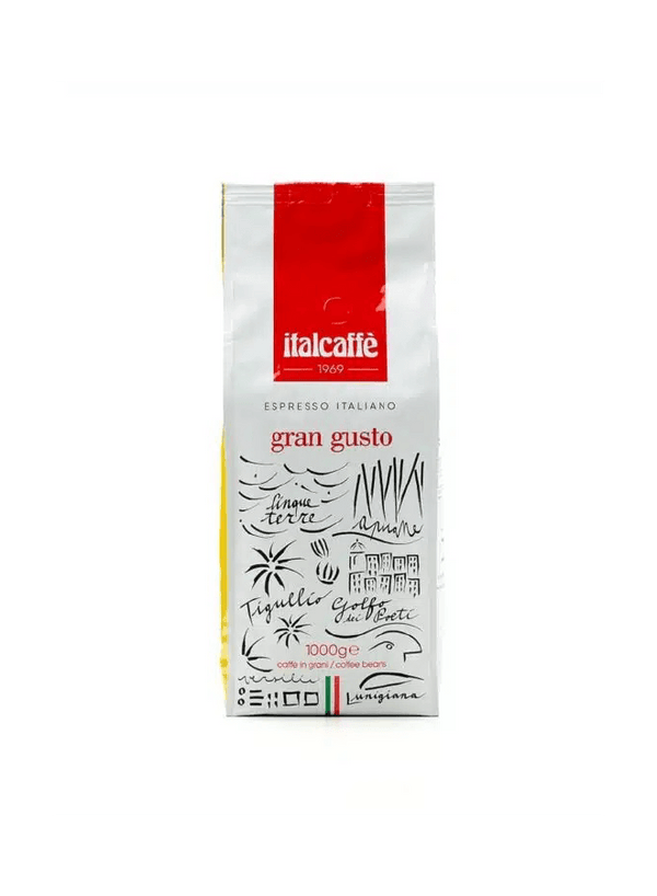 Italcaffè Gran Gusto Italian Espresso Coffee Beans 1kg