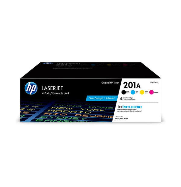 Hp 201a Toner Set Cf400a,cf401a, Cf402a, Cf403a Black, Cyan, Yellow, Magenta Set