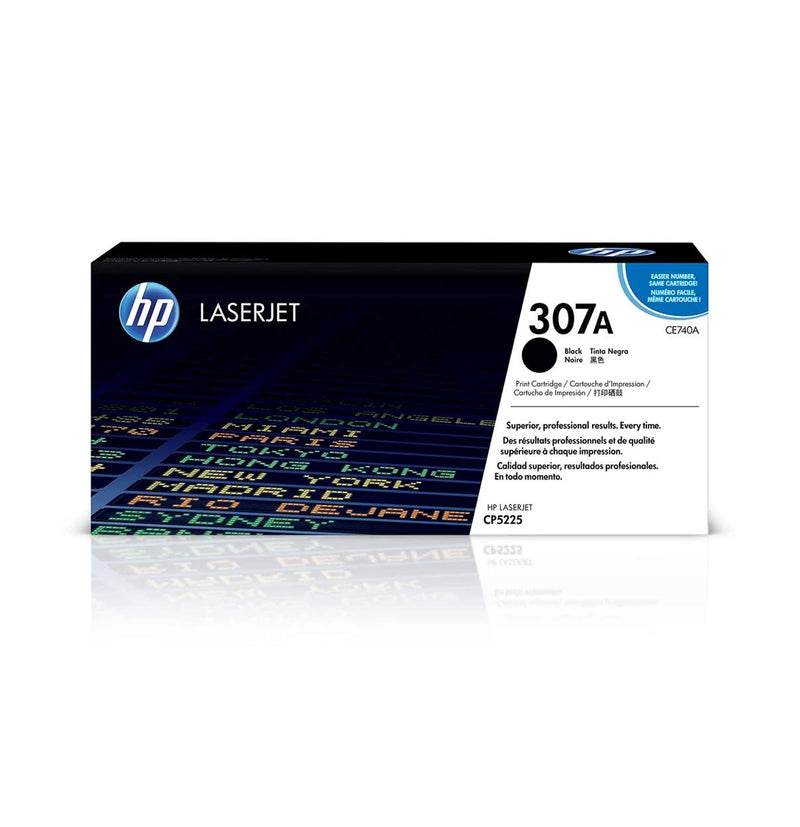 HP 307A (CE740A) Schwarz Original Toner für HP Color Laserjet Pro CP5225