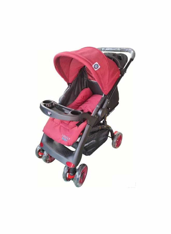 Lovely Baby Stroller LB6644 Red