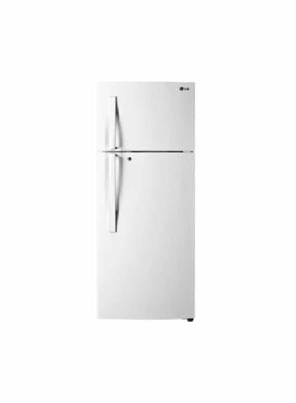 LG 372 Liter Double Door Refrigerator, White, GLC372, Inverter Compressor (International Version)