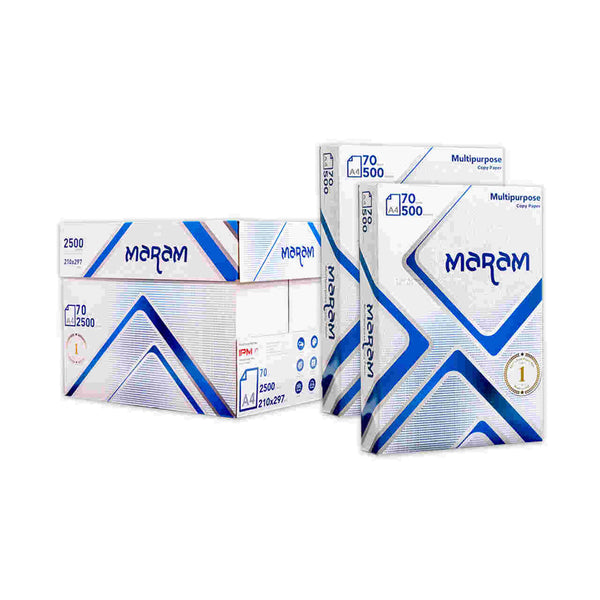 A4 Maram Paper Blue (A4 Maram Paper Blue, 5 Reams/Carton)