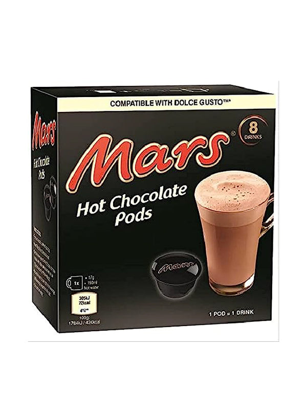 Mars hot chocolate Drink dolce gusto capsule