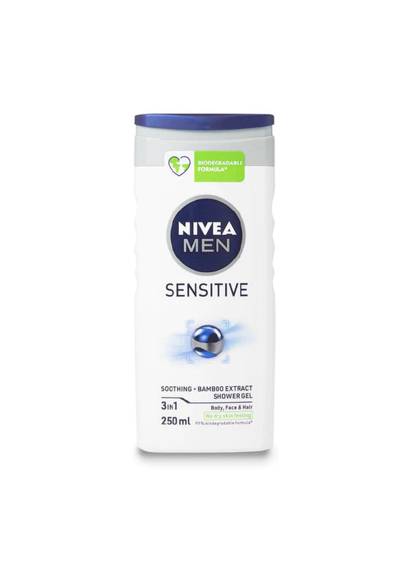 Nivea Sensitive Shower  Gel For Men