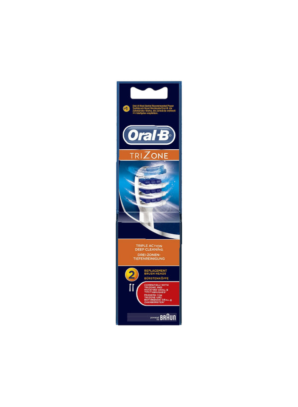 BRAUN Oral-B TriZone Replacement Heads pack of 2