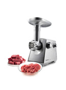 Panasonic Meat MincerGrinderSaUSageKibbeh Maker, 1700W, Mk-Gm1700, Silver, Japan Blade