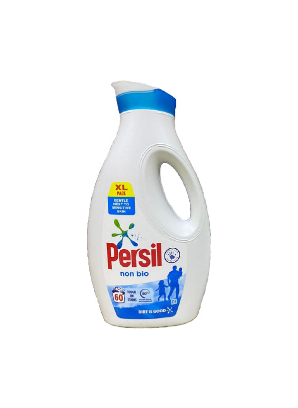 Persil Non Bio 100% recyclable bottle Laundry Washing Liquid Detergent 60 Washes