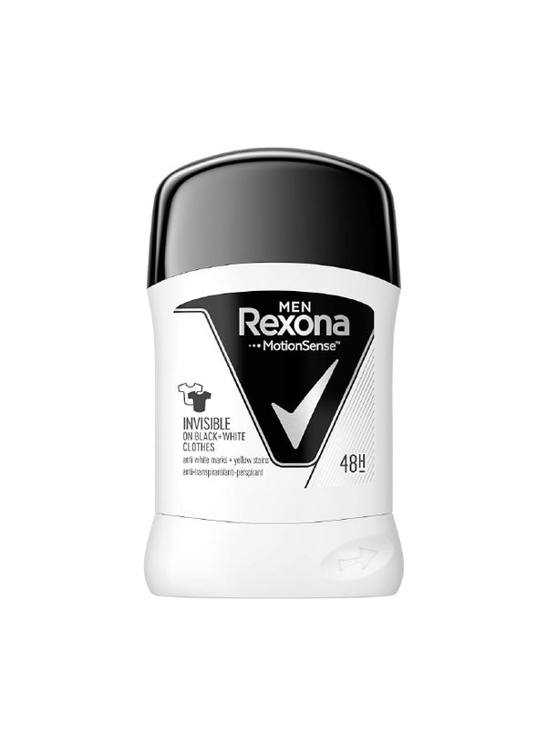 REXONA MEN - Deodorant Stick - INVISIBLE 48H