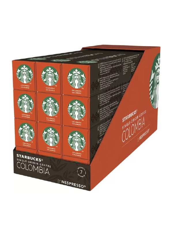 Starbucks Single Origin Colombia by Nespresso 10 Capsules x12