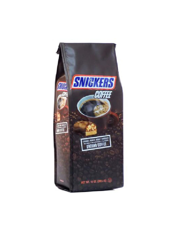 Snickers Caramel, Peanuts, Nougat & Chocolate Flavored Ground Coffee