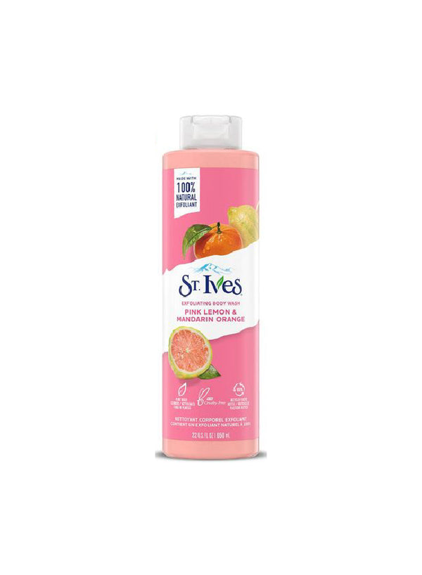 St. ives pink  lemon  body wash 400ml