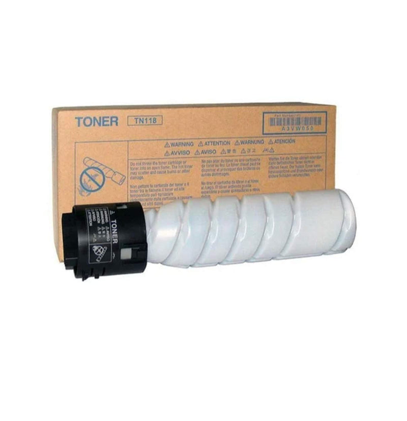 TN 118 / KONIKA MINOLTA TN 118 Toner Cartridge for Konica Minolta Bizhub 185/195 / 206/215 / 225 Printers