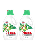 Ariel Automatic Liquid Gel, Original Scent, Ariel Liquid Detergent, Stain-free Clean Laundry, Pack of 2 x 3L
