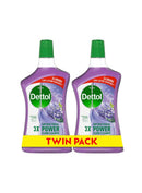 Dettol Lavender Antibacterial Power Floor Cleaner , 3L x 2
