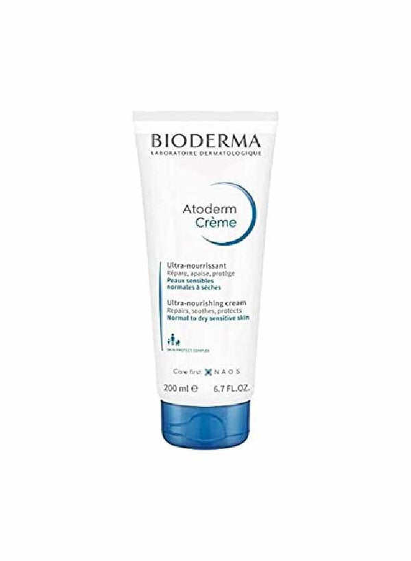 Bioderma Atoderm Creme Ultra-nourishing Face & Body Daily Care, Normal To Dry Skin (200 ml)