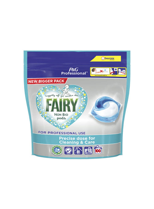 Fairy Professional Non Bio Washing 100 Pods