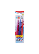 Aquafresh Kids 0-7 Years Soft Bristles Toothbrush, Pack of 3