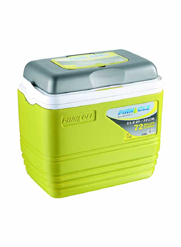 Pinnacle Primero Ice Cooler Box, Keeps Cold Upto 72 Hours (32 Litre, Green)